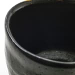 Shiro Tsujimura, Black Tea Bowl, Oribe Style