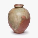 Kai Tsujimura, Kohiki Vase, 粉引花入, 2021