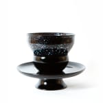 Hideyuki Fujisawa, 油滴天杢茶椀 Yuteki Tenmoku Tea Bowl, 2020