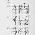 Hassan Sharif, Six Points Angular Lines - Part 4, 2013