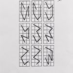 Hassan Sharif, Six Points Angular Lines - Part 4, 2013