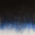 Mohammed Kazem, Soundless Blue - No.3, 2017