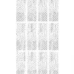 Hassan Sharif, Six Points Angular Lines - Part 4, 2013