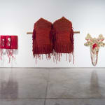 Fariba Boroufar, Blue column, 2024