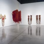 Fariba Boroufar, Blue column, 2024