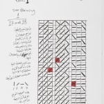 Hassan Sharif, Six Points Angular Lines - Part 4, 2013