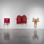 Fariba Boroufar, Blue column, 2024