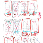Hassan Sharif, One to Twenty, Lines and Forms, 2007