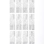 Hassan Sharif, Six Points Angular Lines - Part 4, 2013