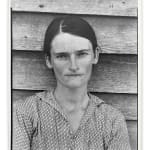 Walker Evans, Tenant Farmer's Wife, Alabama, 1936