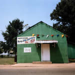 William Christenberry, The Underground Nite Club, Greensboro, Alabama, 1986