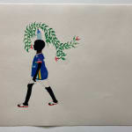 Saïdou Dicko, The enamel dish, 2020
