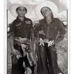 Mary Ellen Mark, Bull Riders Craig Scamardo and Cheyloh Mather at the Boerne Rodeo, Texas, 1991