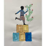 Saïdou Dicko, The enamel dish, 2020