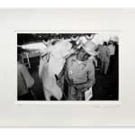 Garry Winogrand, Bucking Horse, Huge White Hat Right Side of Frame, 1974