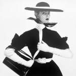 Irving Penn, Black & White Fashion (with Handbag), 1950