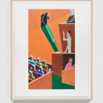 MERNET LARSEN, Stretching morning: studies, c. 2016