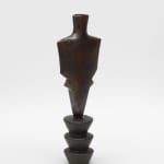 WAYNE NGAN, Abstract Figure with Brown Glaze, c.2010