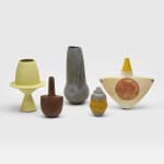 WAYNE NGAN, Vase with Rust Circular Design, 2017