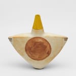 WAYNE NGAN, Vase with Rust Circular Design, 2017