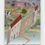 MERNET LARSEN, Cows Coming Home, 2024