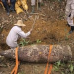 TUAN ANDREW NGUYEN, Unexploded Ordnance, 16in. 50 caliber, Sông Ngân hamlet, Linh Thượng Village, Gio Linh district, Quảng Trị January...
