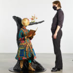 YINKA SHONIBARE, Fire Kid (Girl), 2020