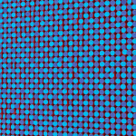 SPENCER FINCH, Optical Study (red/blue/violet), 2022