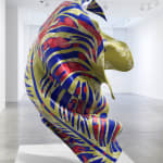 YINKA SHONIBARE, Bronze Textile I, 2023