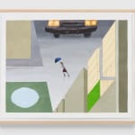 MERNET LARSEN, Car and umbrella: study, c. 2016