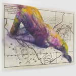 FIRELEI BÁEZ, Untitled (Transito de la sombra y penumbra de la Luna sobre la superficie de la Tierra), 2021