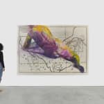 FIRELEI BÁEZ, Untitled (Transito de la sombra y penumbra de la Luna sobre la superficie de la Tierra), 2021