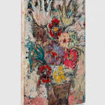 Daniel Crews-Chubb, Flowers 18 (unbleached white and pink), 2021