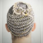 Pusha Petrov, Cusut cu ață albă / Sewed with white thread - Michelle, 2019