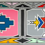 Dr. Esther Mahlangu, Ndebele Abstract, 2015