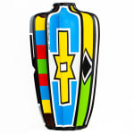 Dr. Esther Mahlangu, Ndebele Abstract, 2001