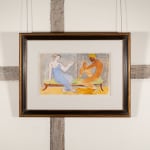 Duncan Grant, Two Figures on a Bench