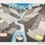 Julian Trevelyan, The Bridge, Hammersmith, 1985