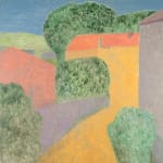 Nicholas Turner, Flowers in a Red Vase, 2023