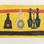 Henri Hayden, La Bouteille de Whiskey (The Bottle of Whiskey), 1963