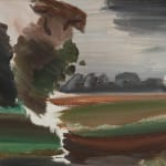 Ivon Hitchens, The Blue Door, 1972