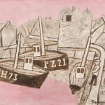 Julian Trevelyan, The Bridge, Hammersmith, 1985