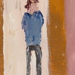 Fred Yates, Man in Doorway, 1980, circa