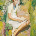 Harold Harvey, Summer, In the Garden, 1940
