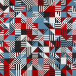 Jon Probert, Untitled X (Linear Motif), 2022