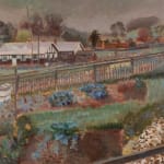 Gilbert Spencer, Cotswold Farm, 1930, circa