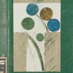 Daisy Cook, Book Cover with Abstract Green Flower, 2023