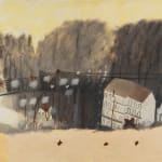 Mary Newcomb, The Industrial Landscape as it Passes By (From the Train)
