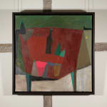 Nicholas Turner, Flowers in a Red Vase, 2023