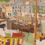 Alethea Garstin, Newlyn Harbour, 1930, circa